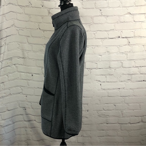 EDDIE BAUER GREY HIGH NECK ZIP-UP FLEECE. SIZE (M) - Picture 5 of 15